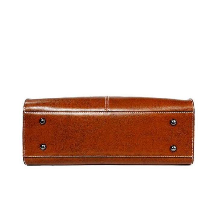 Aaliyah | Structured Leather Tote