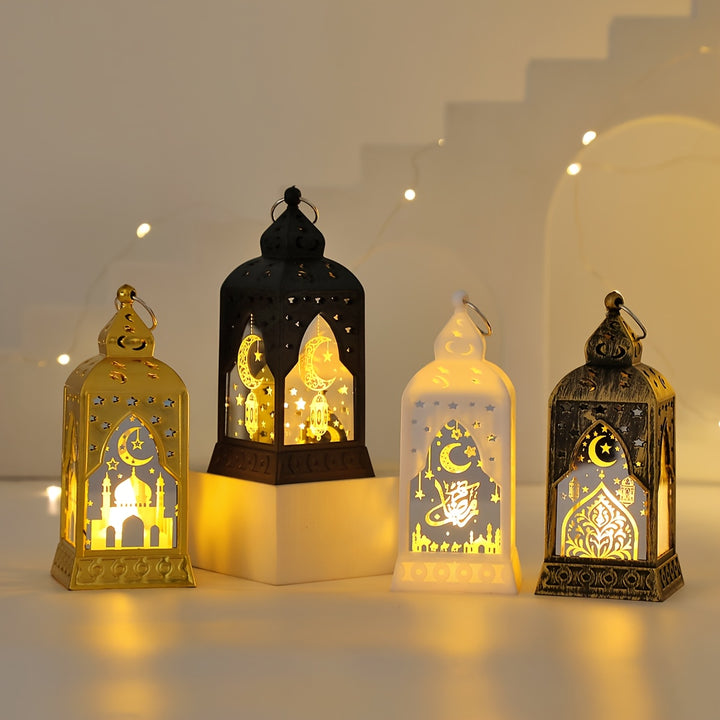 Ramadan Moon Lantern | Warm LED Decor
