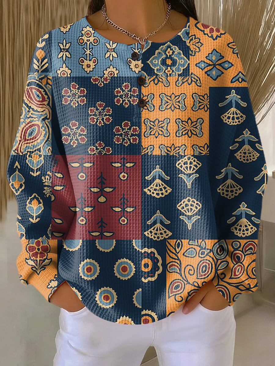 Anika | Winter Sweater with Buttons