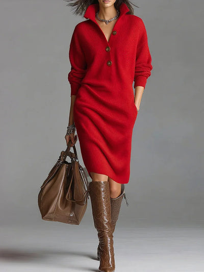 Judi  | Chic Sweater Dress