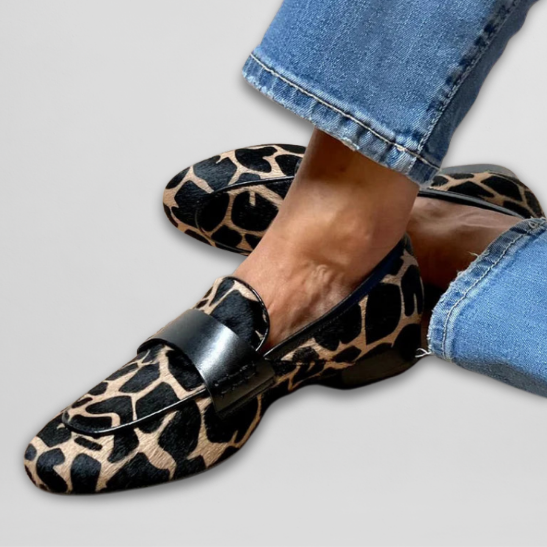Noor | Animal-Print Loafer