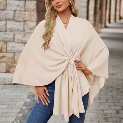 Claire | Elegant Poncho Sweater