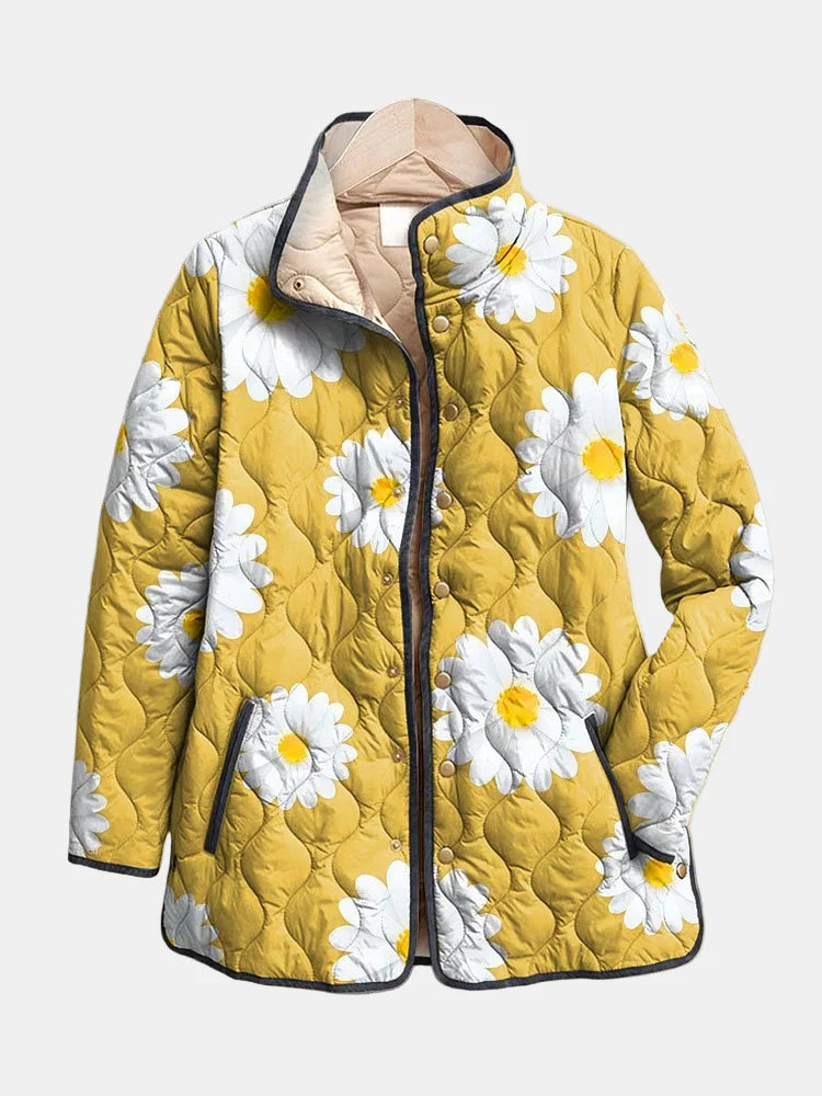 Elowen | Charming Daisy Pattern Jacket