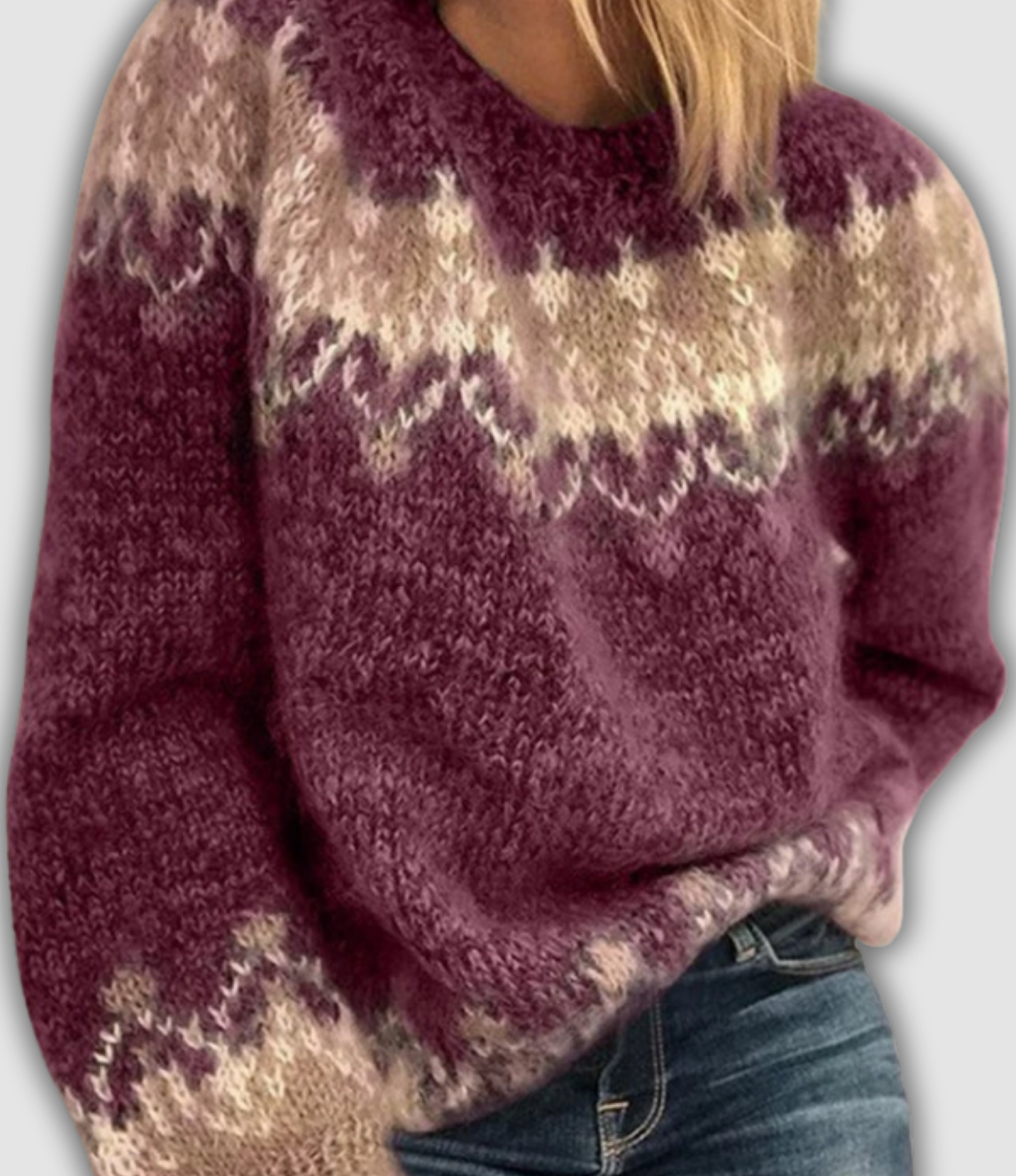 Hailey | Fair Isle Sweater