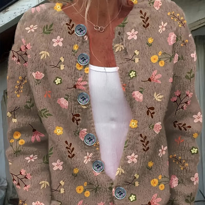 Hattie – Wildflower Knit Cardigan