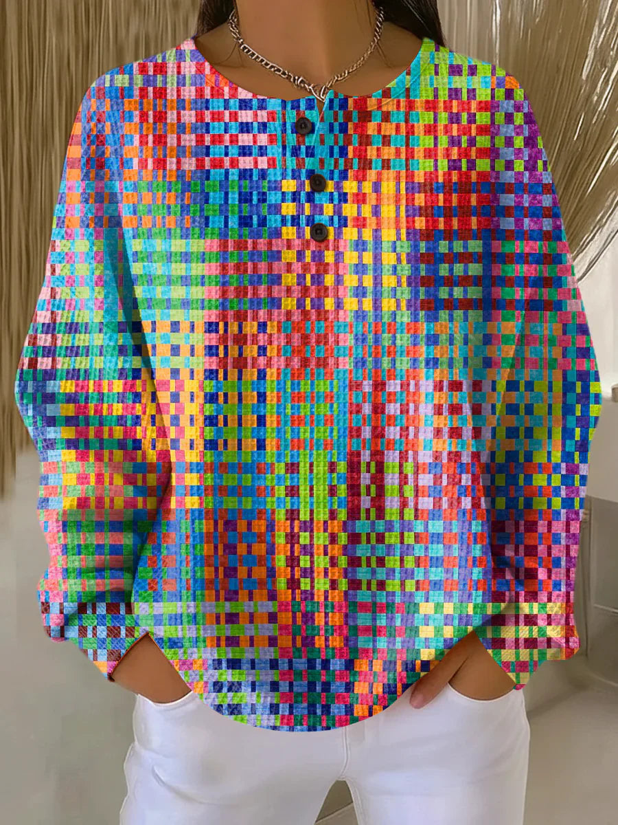 Rosa | Winter Sweater with Buttons