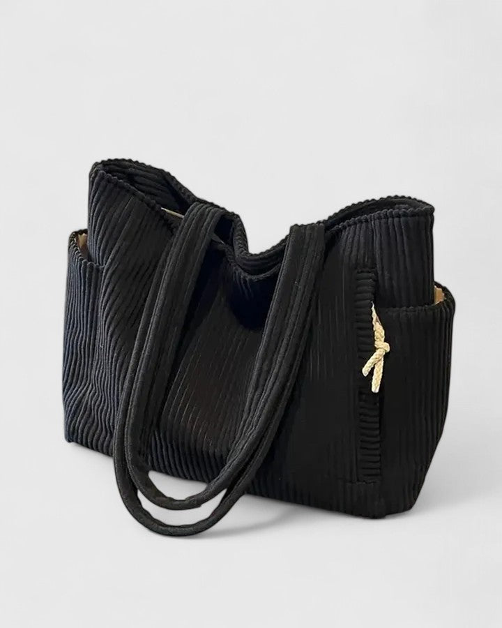 Basma | Luxurious Tote Bag with Cord Detail