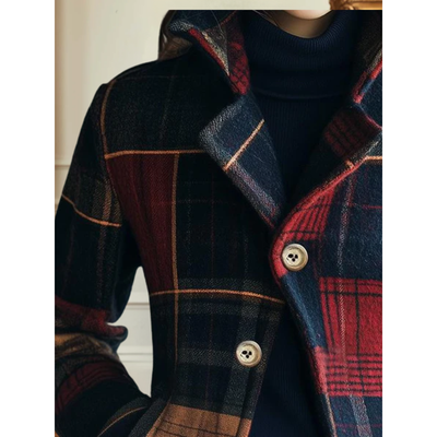 Noelle | Classic Plaid Jacket