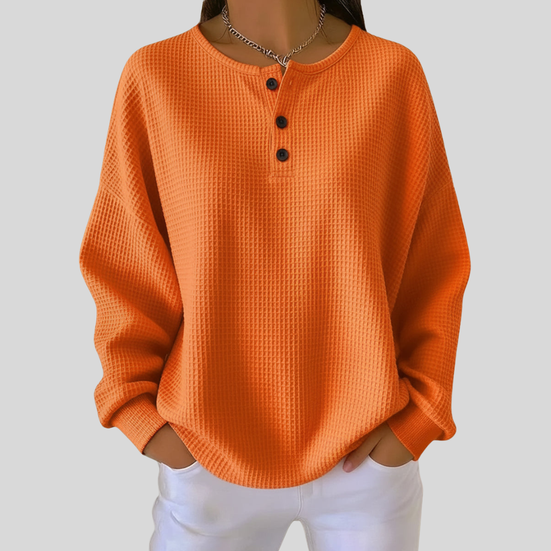 Anne | Winter Sweater with Buttons