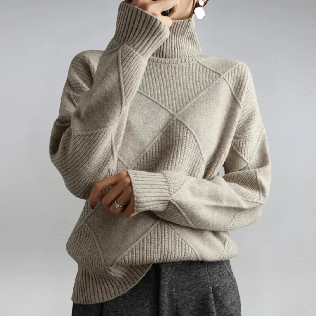 Olivia | Luxe Turtleneck Sweater