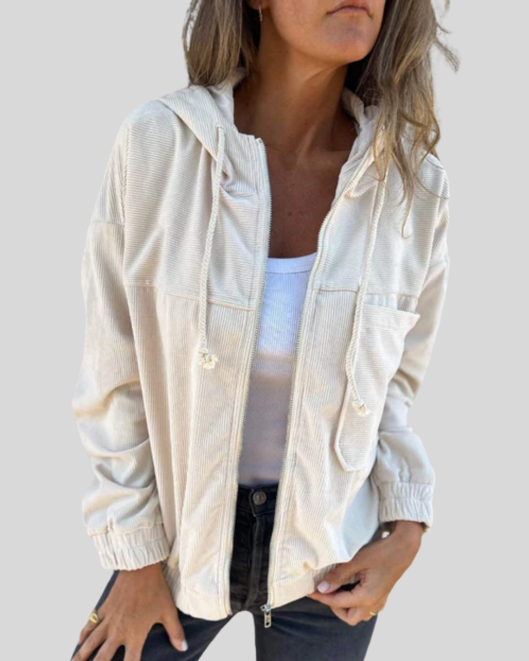 Scarlett | Soft Zip-Up Vest