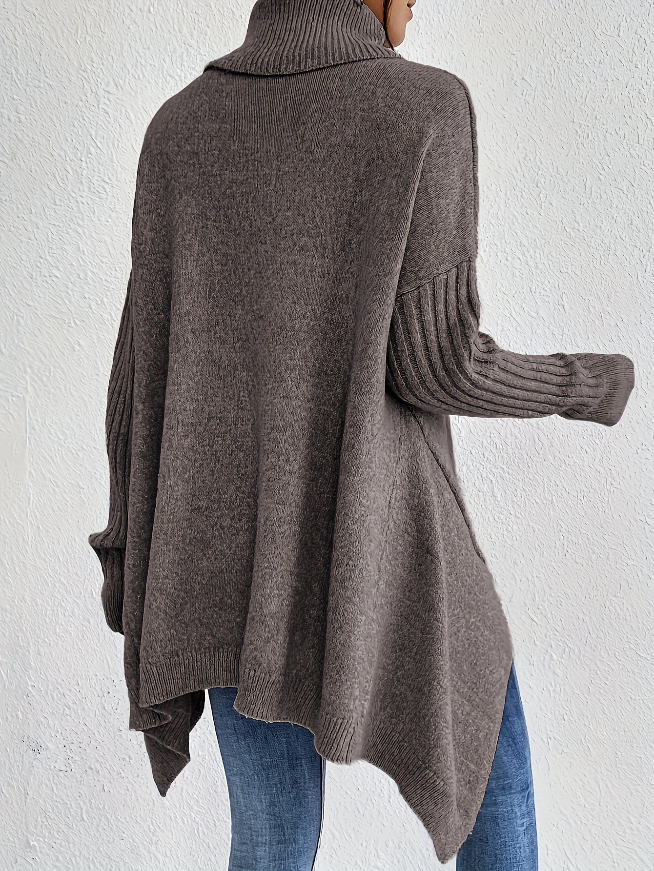 Audrey | Luxe Turtleneck Poncho