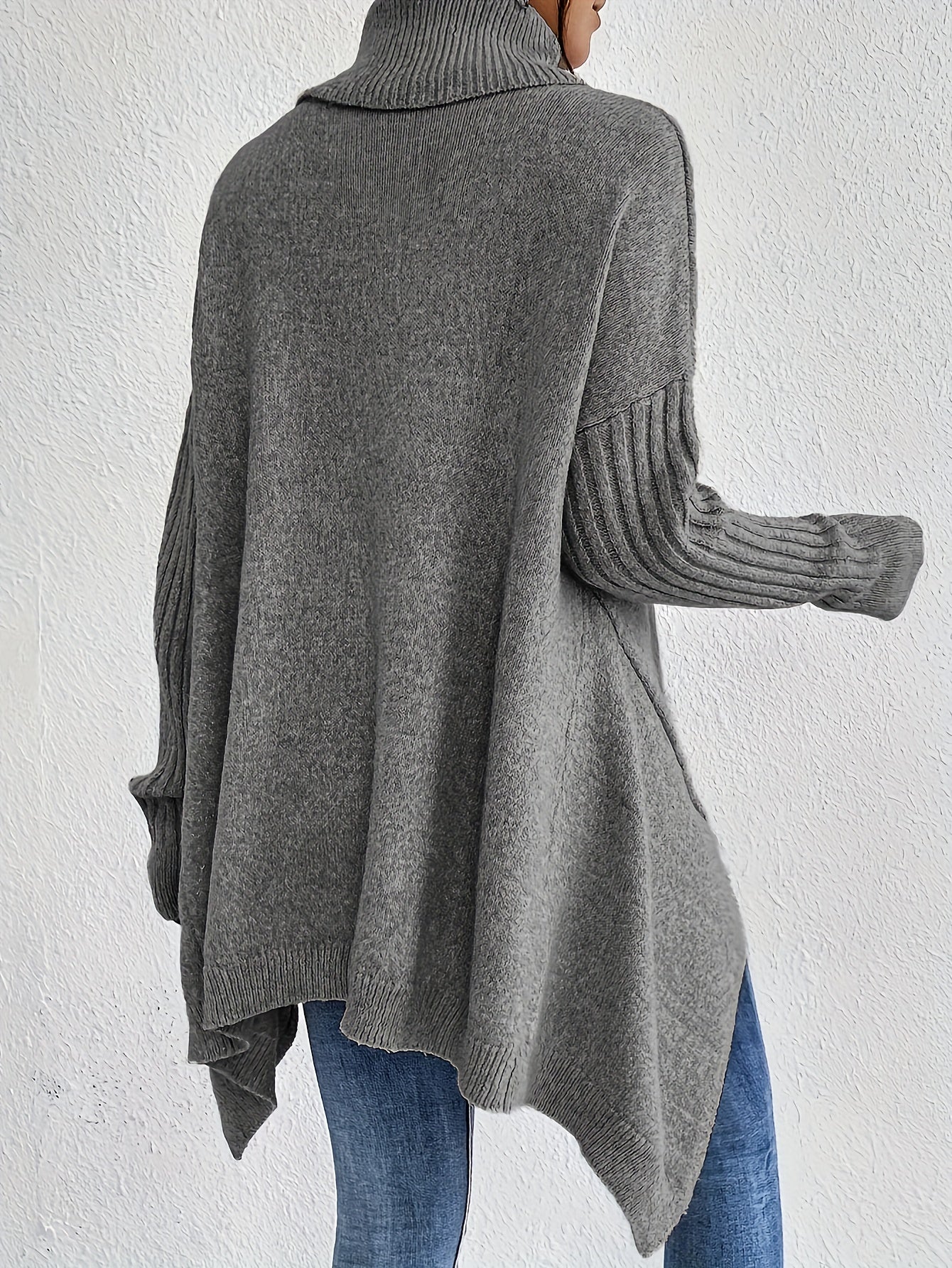 Audrey | Luxe Turtleneck Poncho