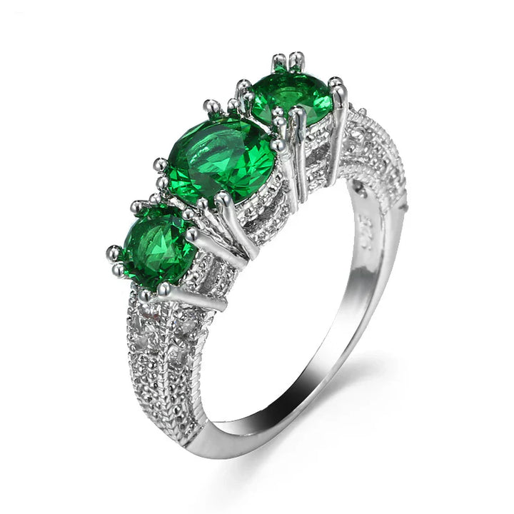 Bushra Emerald Ring