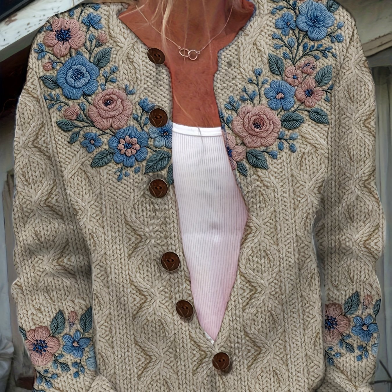 Annie – Bloom Knit Cardigan