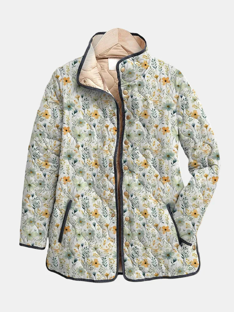 Florence | Floral Quilted Jacket