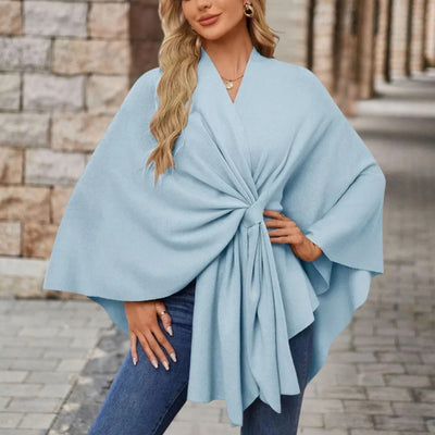 Claire | Elegant Poncho Sweater