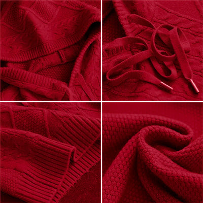 Nora | Cable Knit Hoodie Sweater