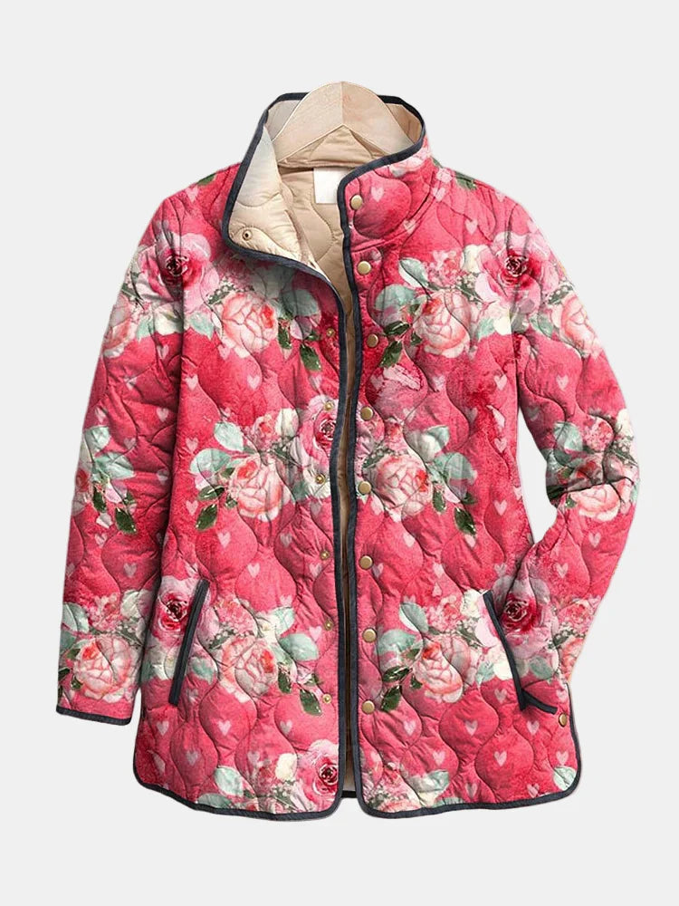 Rosamund | Rose Garden Quilted Jacket