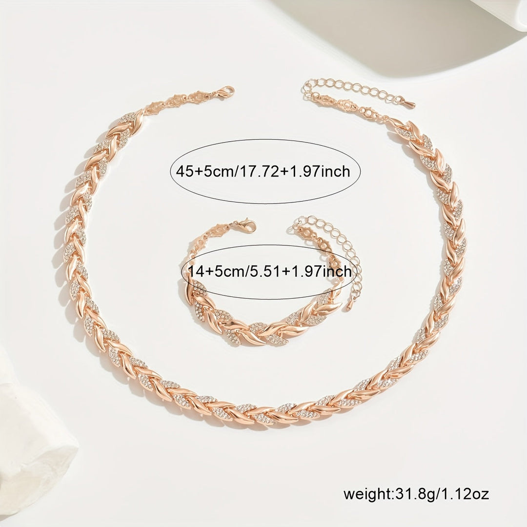 Lina | Necklace & Bracelet Set