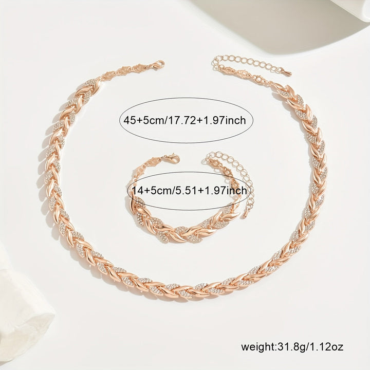 Lina | Necklace & Bracelet Set