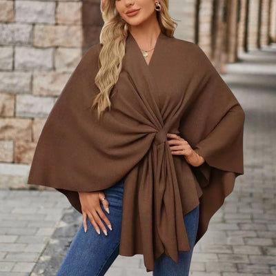 Claire | Elegant Poncho Sweater