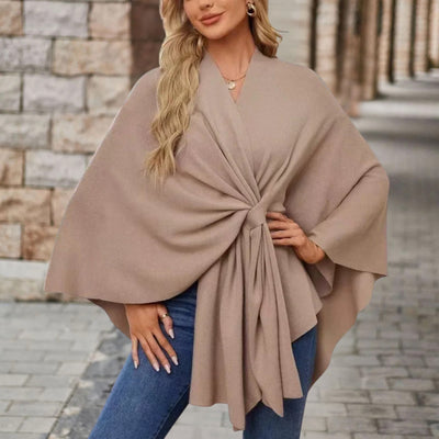 Claire | Elegant Poncho Sweater