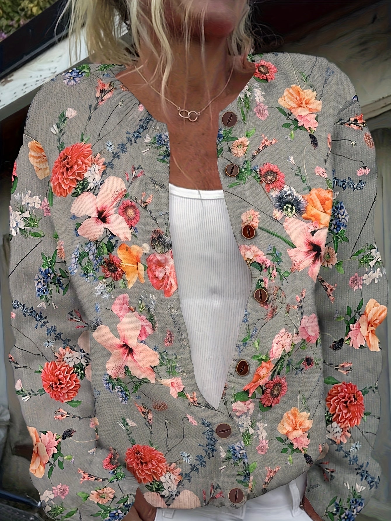 Dahlia – Blossom Knit Cardigan