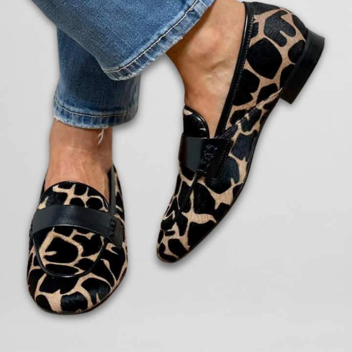 Noor | Animal-Print Loafer