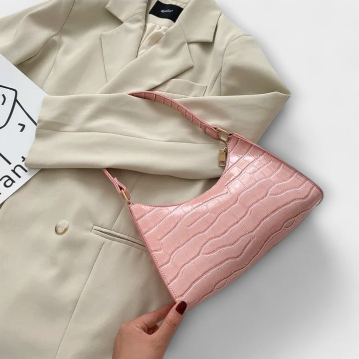 Latifa | Shiny Leather Bag