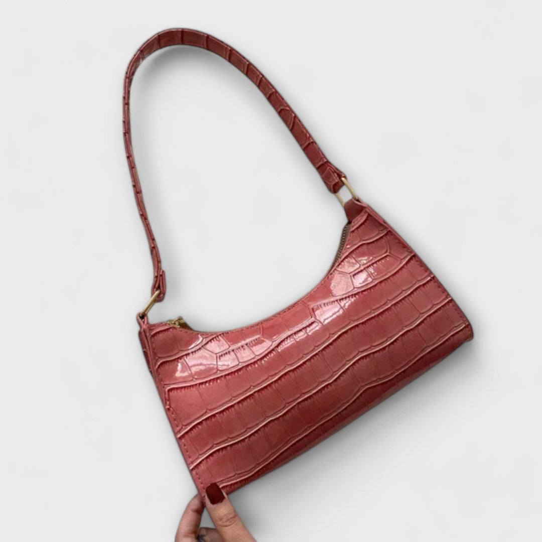 Latifa | Shiny Leather Bag
