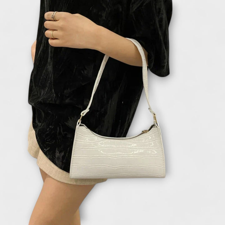 Latifa | Shiny Leather Bag