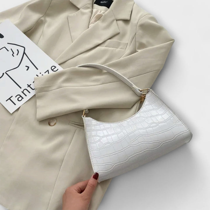 Latifa | Shiny Leather Bag