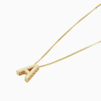Minimal Initial | Gold Letter Necklace