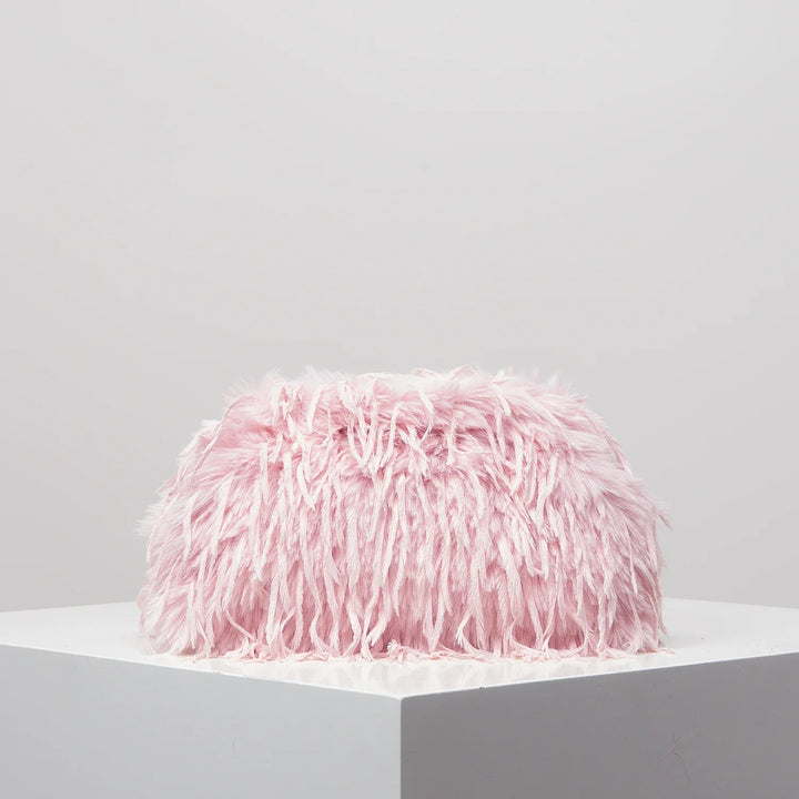 Safiya | Plush Clip Clutch