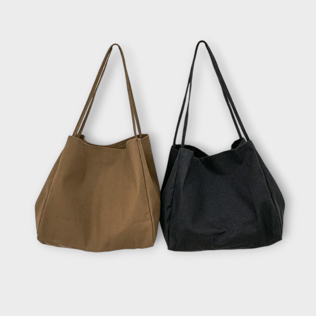 Maysa | Large Canvas Shopper Bag