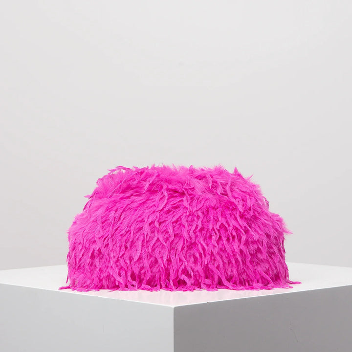 Safiya | Plush Clip Clutch