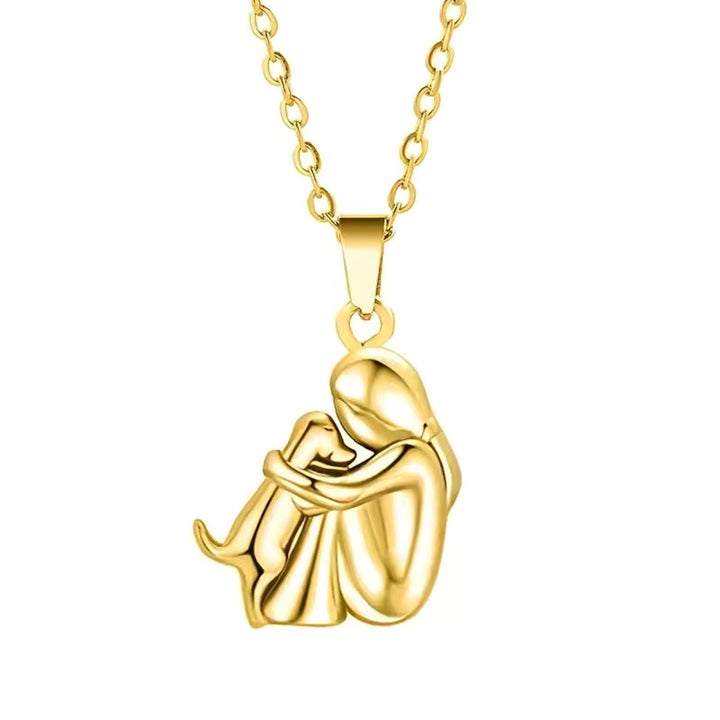 Amina & Layla | Dog Embrace Necklace