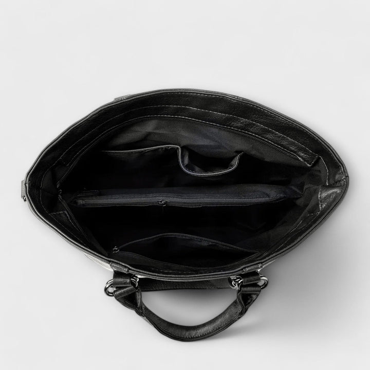 Huda | Large Leather Bag