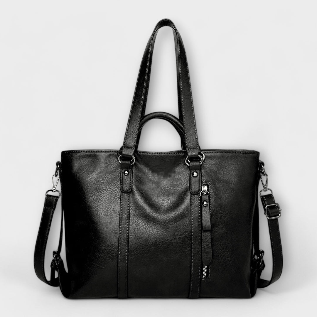 Huda | Large Leather Bag
