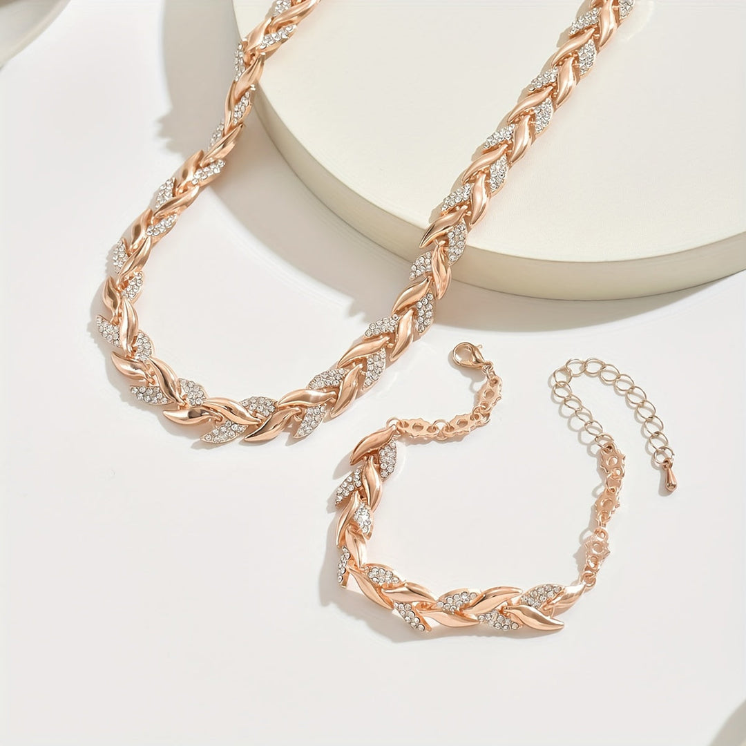 Lina | Necklace & Bracelet Set