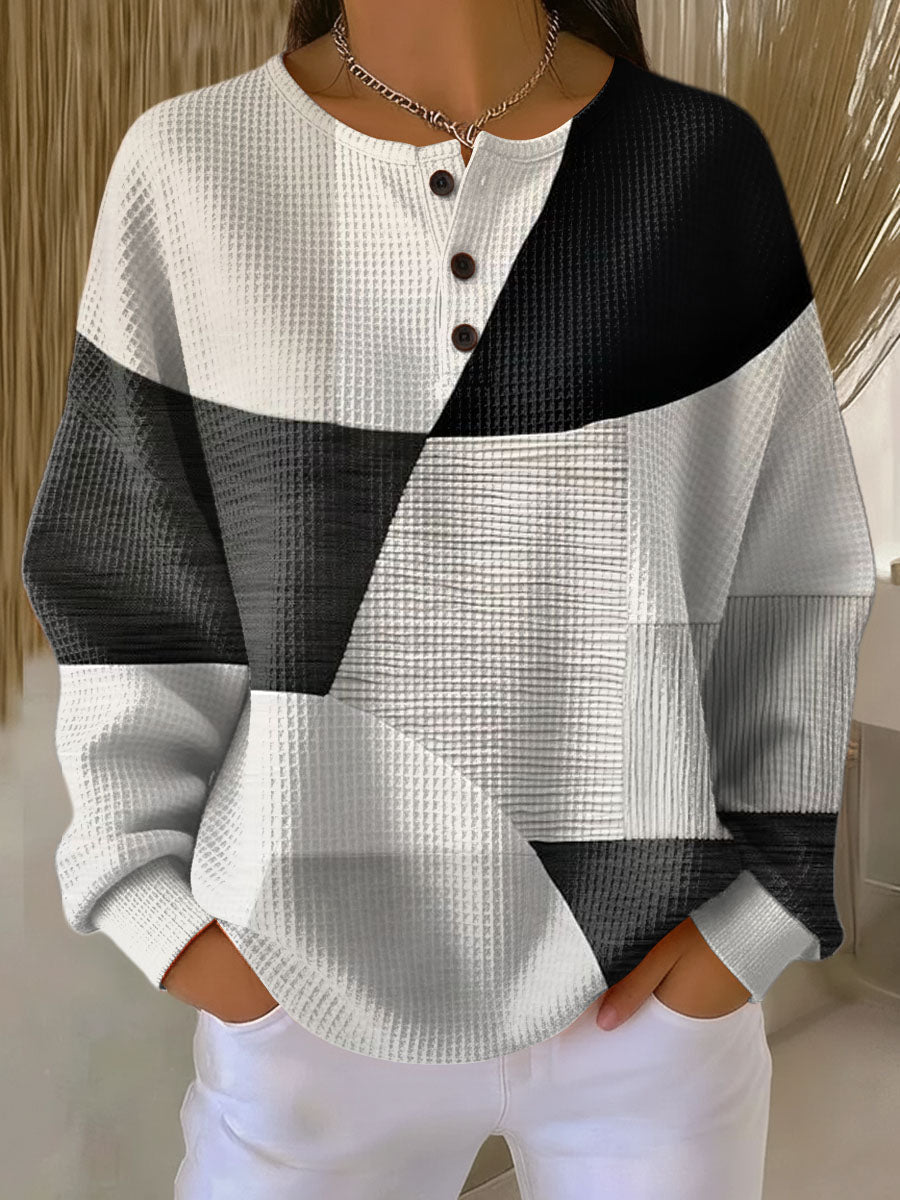 Ella | Winter Sweater with Buttons