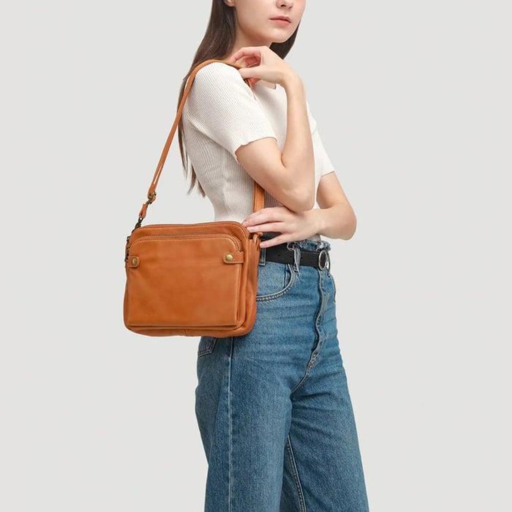 Layla | Leather Crossbody Bag