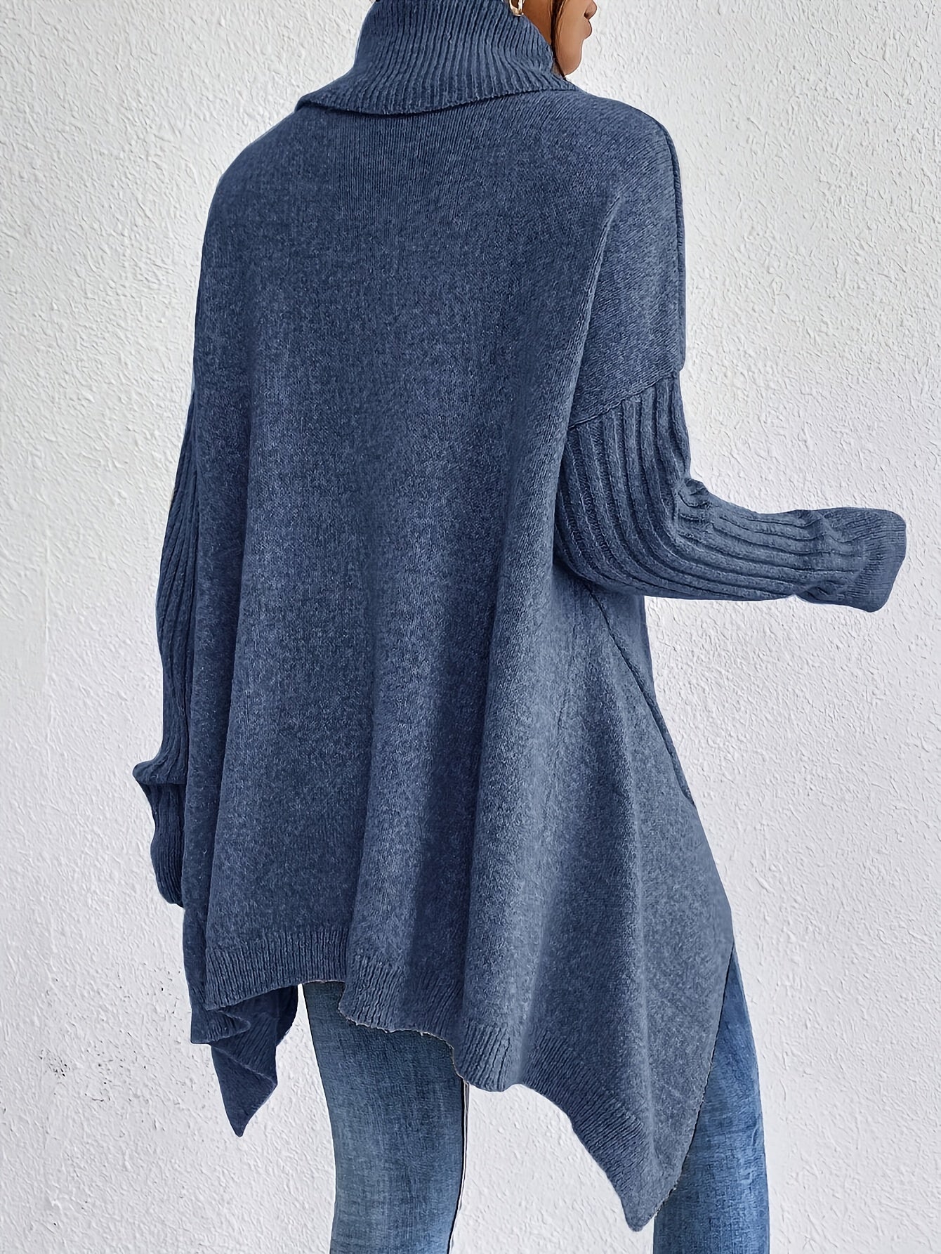 Audrey | Luxe Turtleneck Poncho