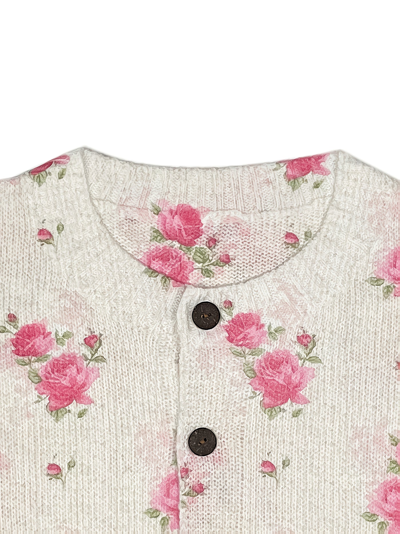Betsy – Garden Rose Knit Cardigan