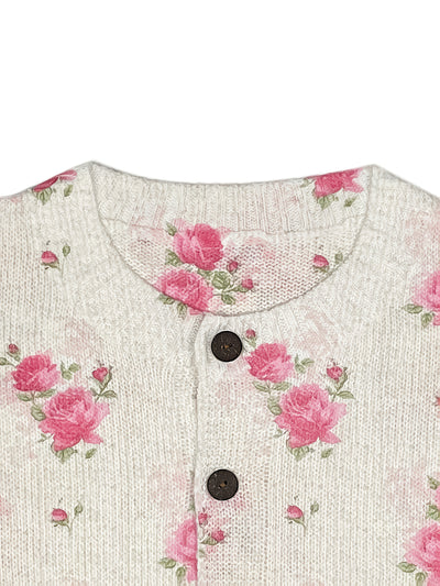 Betsy – Garden Rose Knit Cardigan