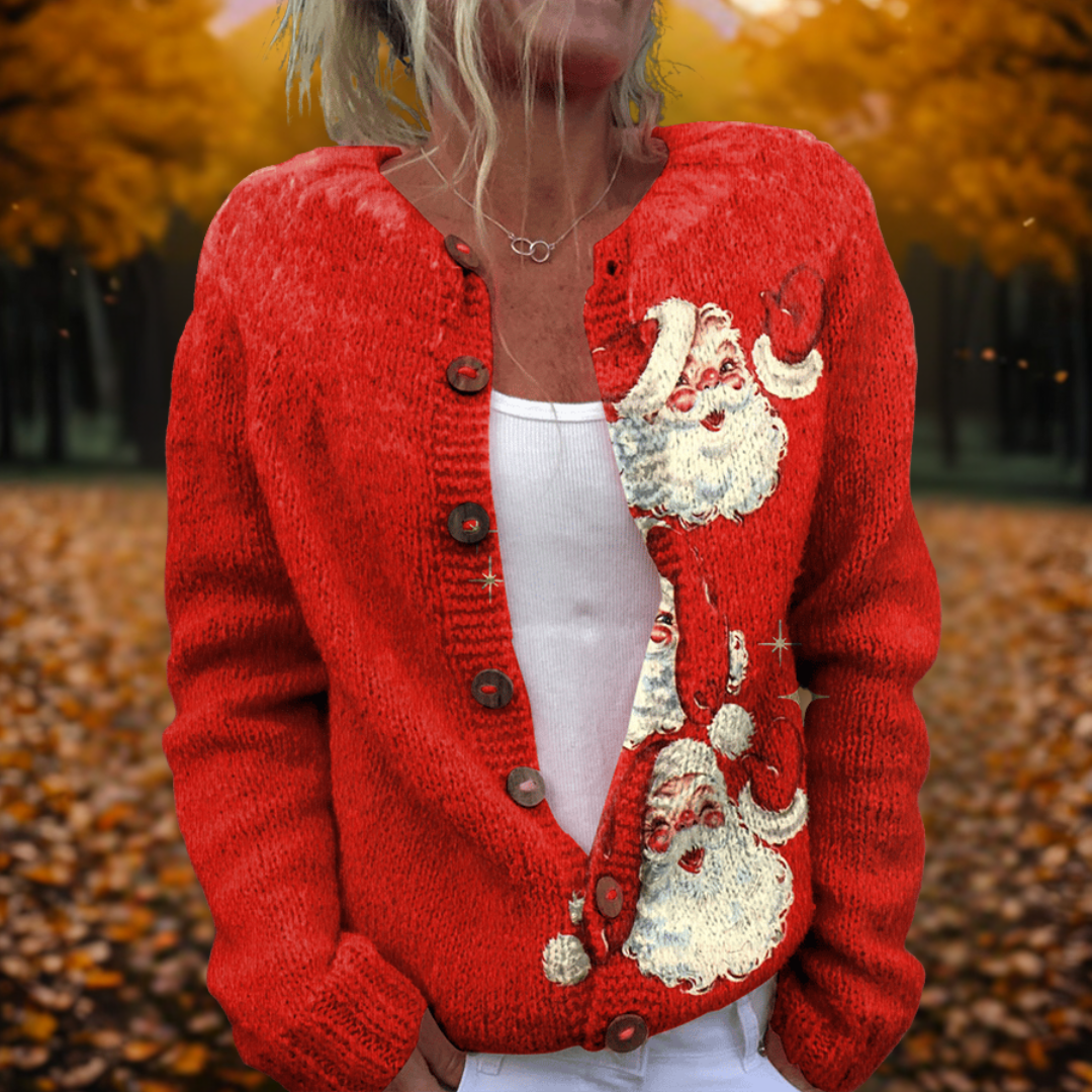 Theresa - Santa Claus Cardigan