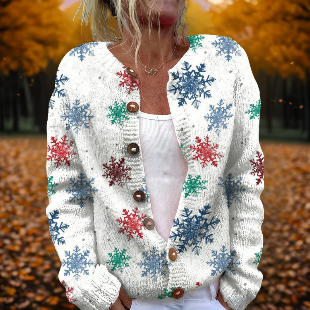 Ivy - Snowflake Cardigan