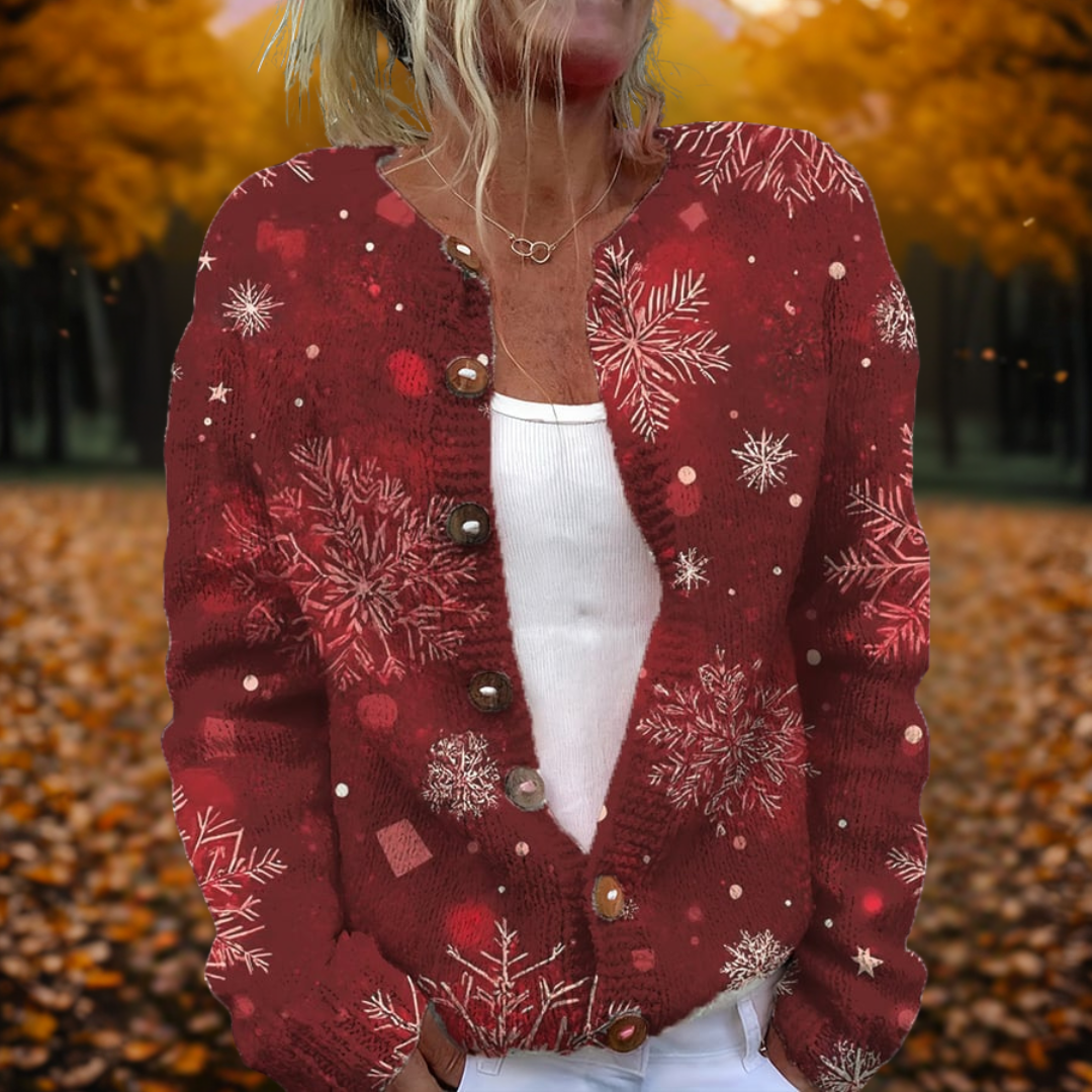 Eve - Snowflake Cardigan