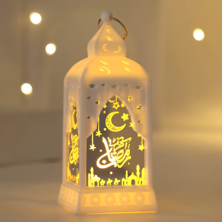 Ramadan Moon Lantern | Warm LED Decor